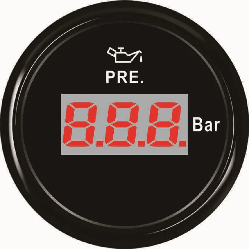 Водонепроницаемый 2 &quotМорской автомобиль Лодка Tuck 0 10BAR 145PSI измеритель давления