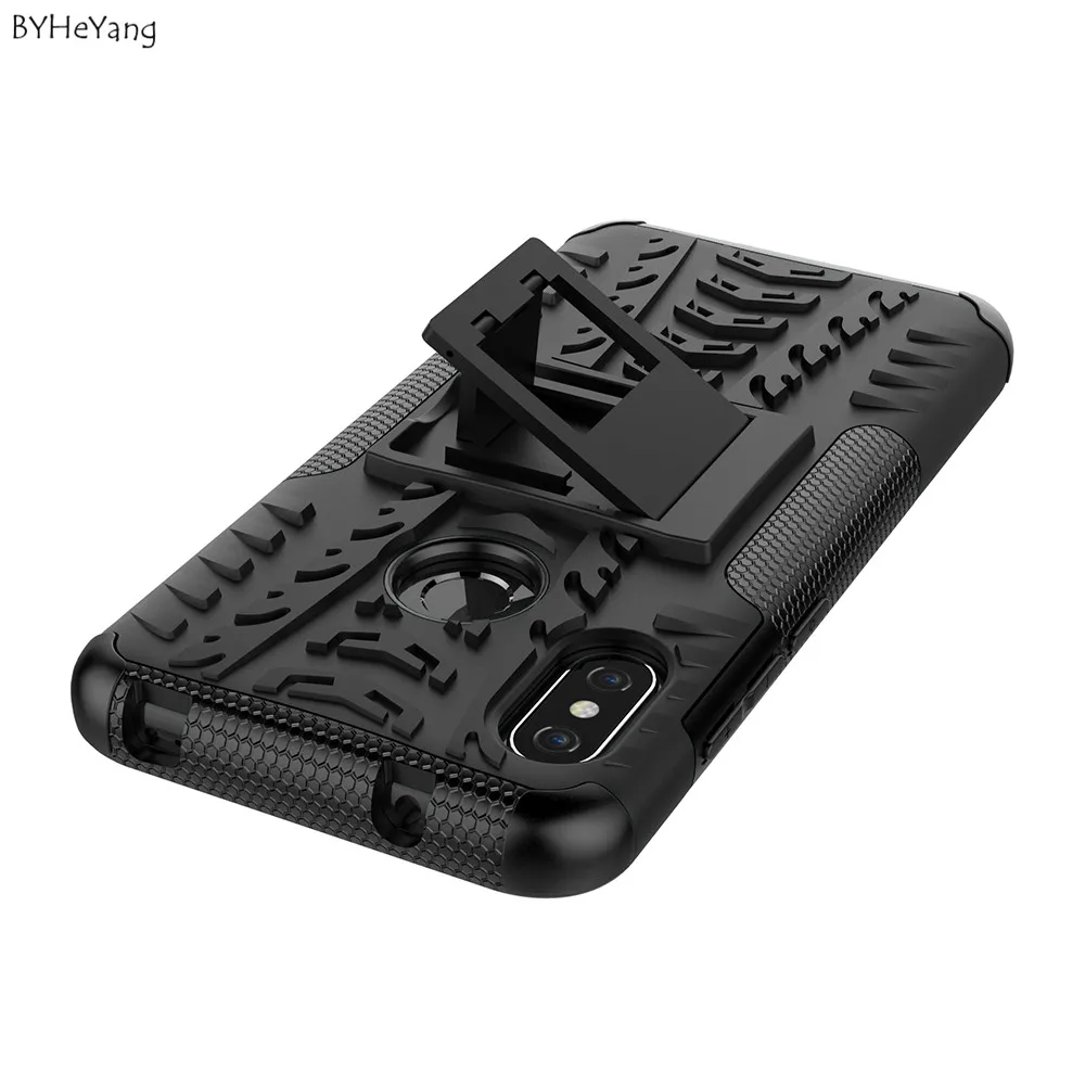 BYHeYang для Xiaomi Redmi 6 Pro Чехол Xiomi 6pro Гибридный ТПУ + PC армированный жесткий