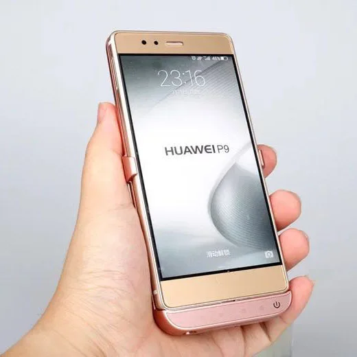 Внешний аккумулятор большой емкости зарядное устройство чехол для HuaWei P9 внешний