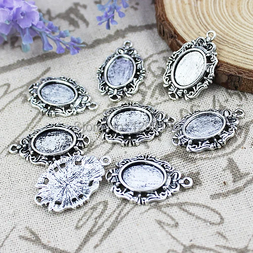 Кабошоны подходят для кабошонов 10х14 мм летняя мода камея/стеклянная рамка Безель