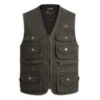 new summer men outdoors travels vests mesh vest photographer vest shooting vest with many pocket wholesale size s 4xl