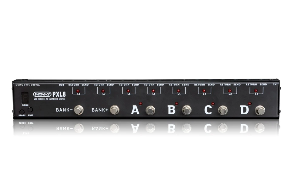 JOYO Гитара программируемый педаль эффектов Лупер Switcher маршрутизатор Looping Системы
