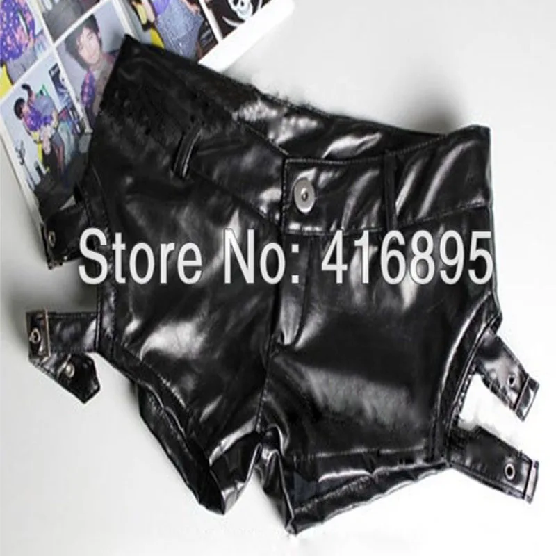 Женские шорты из ПУ кожи с заниженной талией|leather shorts|pu leather shortsshorts for women |