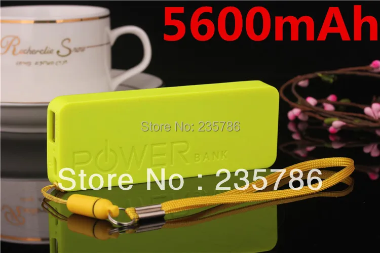 Perfume 3th 5600mAh 100pcs/lot Polymer Battery Charger Power Bank Mobile Multi Color Free shipping |