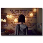 Life is stranna Art Шелковый плакат с принтом 13x20 24x36 дюймов игровые настенные картинки для декора гостиной Maxine Caulfield 014