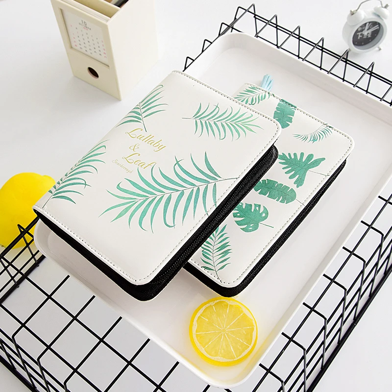 MIRUI творческий простой Справочник многофункциональный кожаный на молнии бизнес