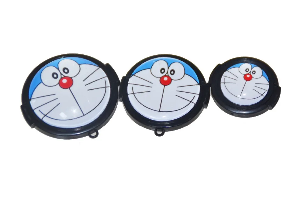 Крышка объектива 3D Doraemon крышка 37 мм 40 5 43 46 49 52 55 58 62 67 с ремешком держателем для