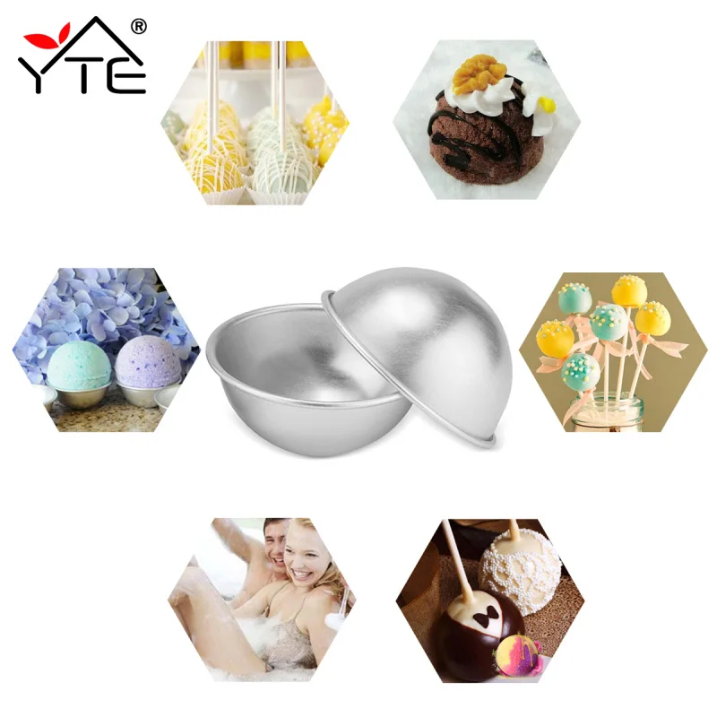 Новый 2 шт форма для бомбочек ванн шар Сфера из нержавеющей стали заваривания чая