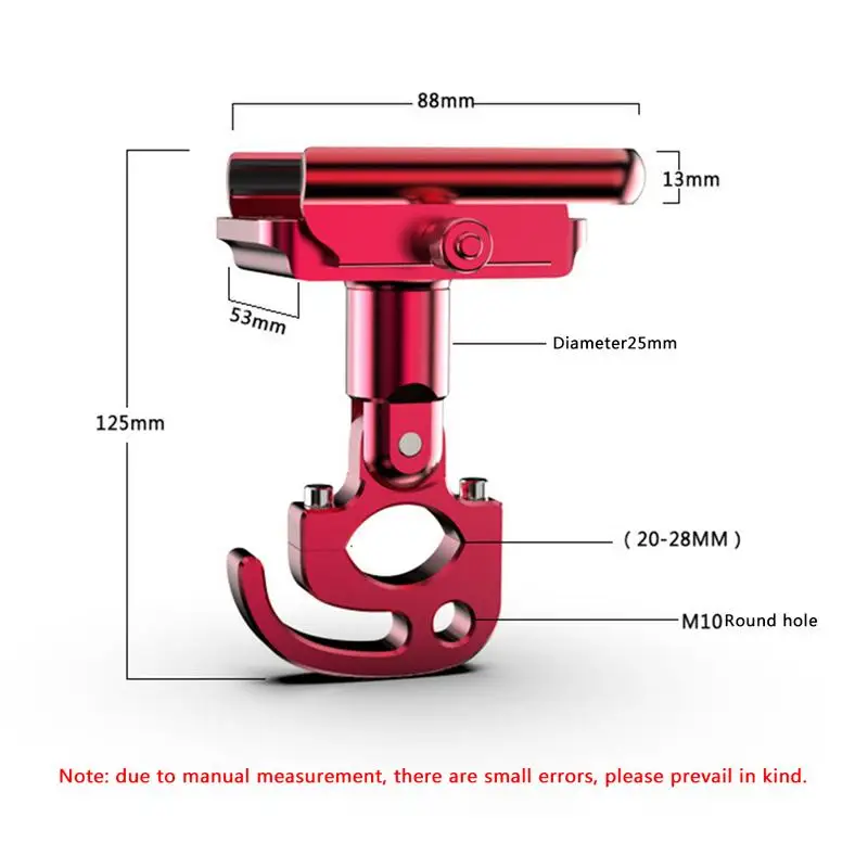 

New Mountain Bike CNC Mobile Phone Holder Motorcycle Electric Car Universal Rotary Navigation Aluminum Alloy Mobile Phone Stand