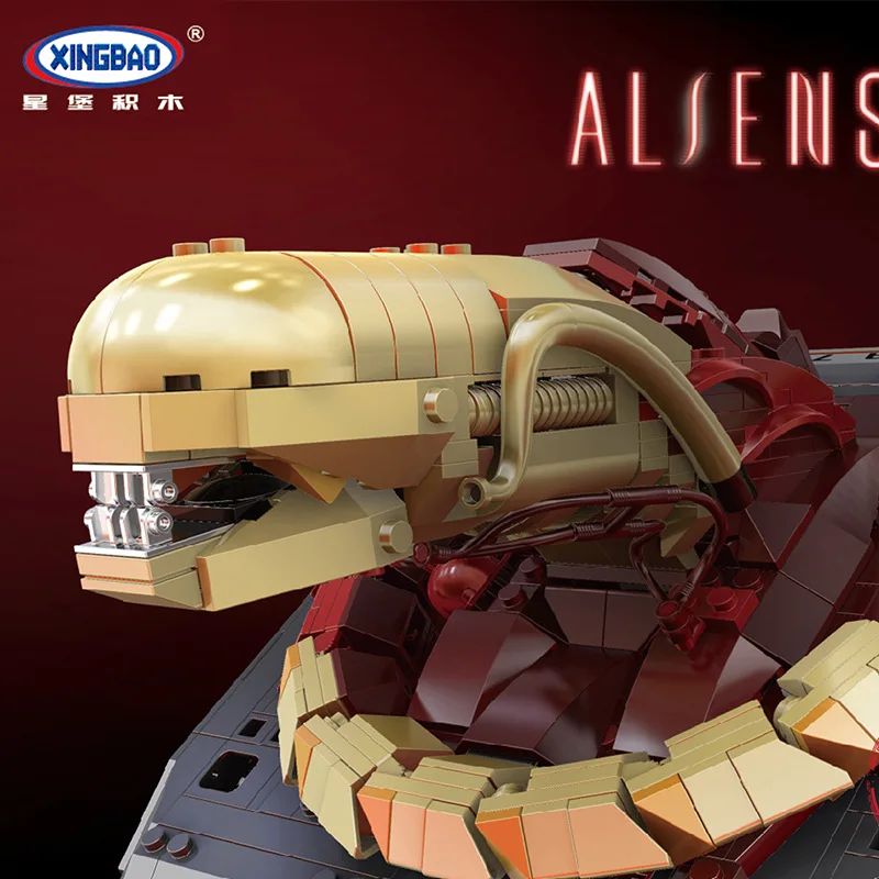 XINGBAO 04002 830 шт Оригинальные креативные фильмы MOC серии новый набор инопланетян