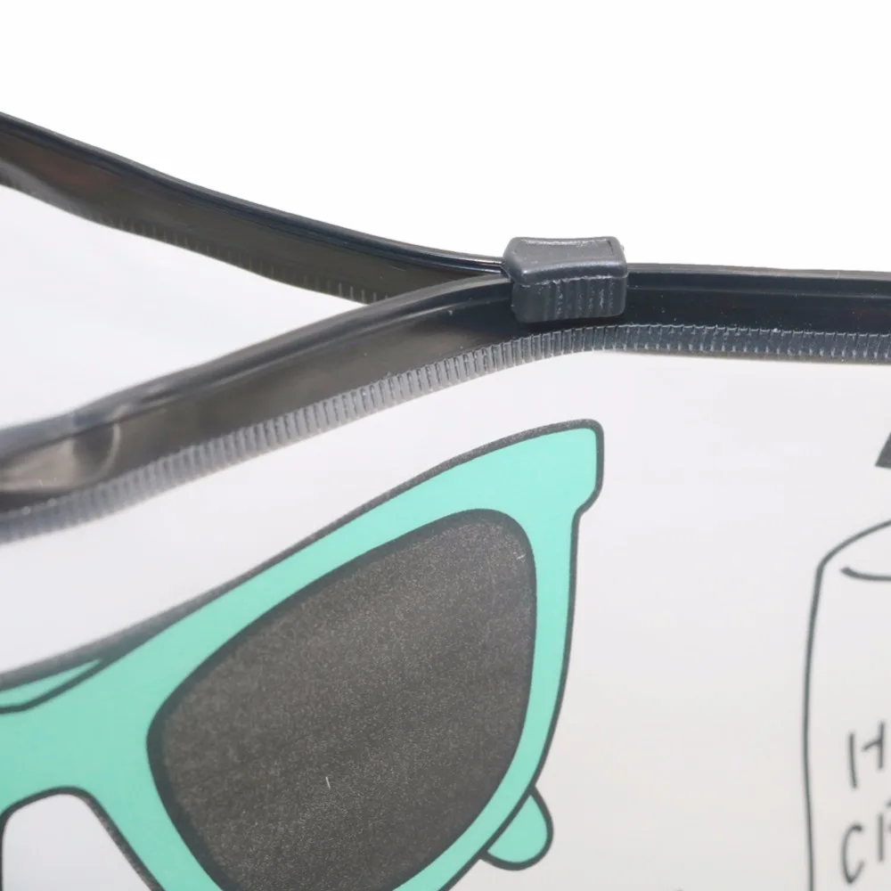 Милые Креативные Полупрозрачные Матовые карандаши для сбора мусора очки пенал