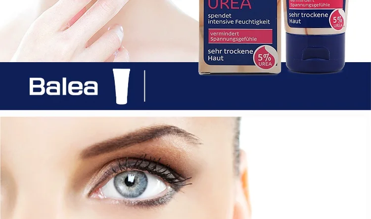 Качество Balea мочевина ночной крем для лица с 5% крем Urea для очень сухой кожи интенсивное увлажнение нежный смягчающий уход Приятный коже почувствовать