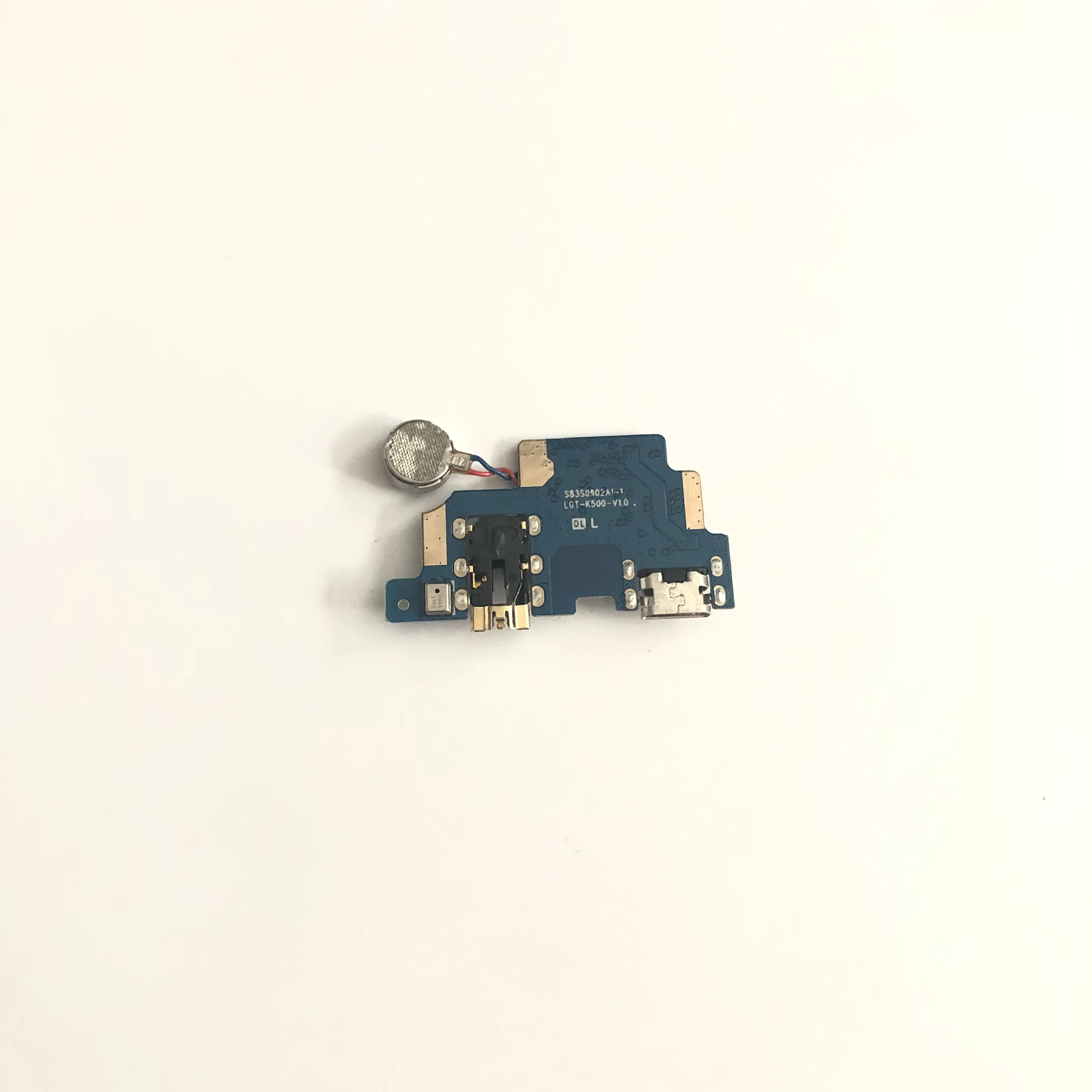 Б/у зарядная плата с USB разъемом + вибромотор для Leagoo T5C SC9853 Восьмиядерный 5 дюйма FHD
