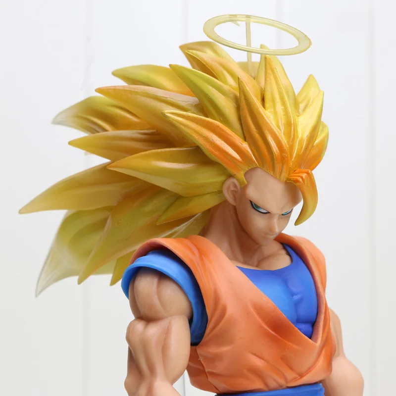 1" 30 см Dragon Ball Z Super Saiyan Son Goku Super Saiyan God Red Hair ПВХ фигурка Коллекционная модель игрушки