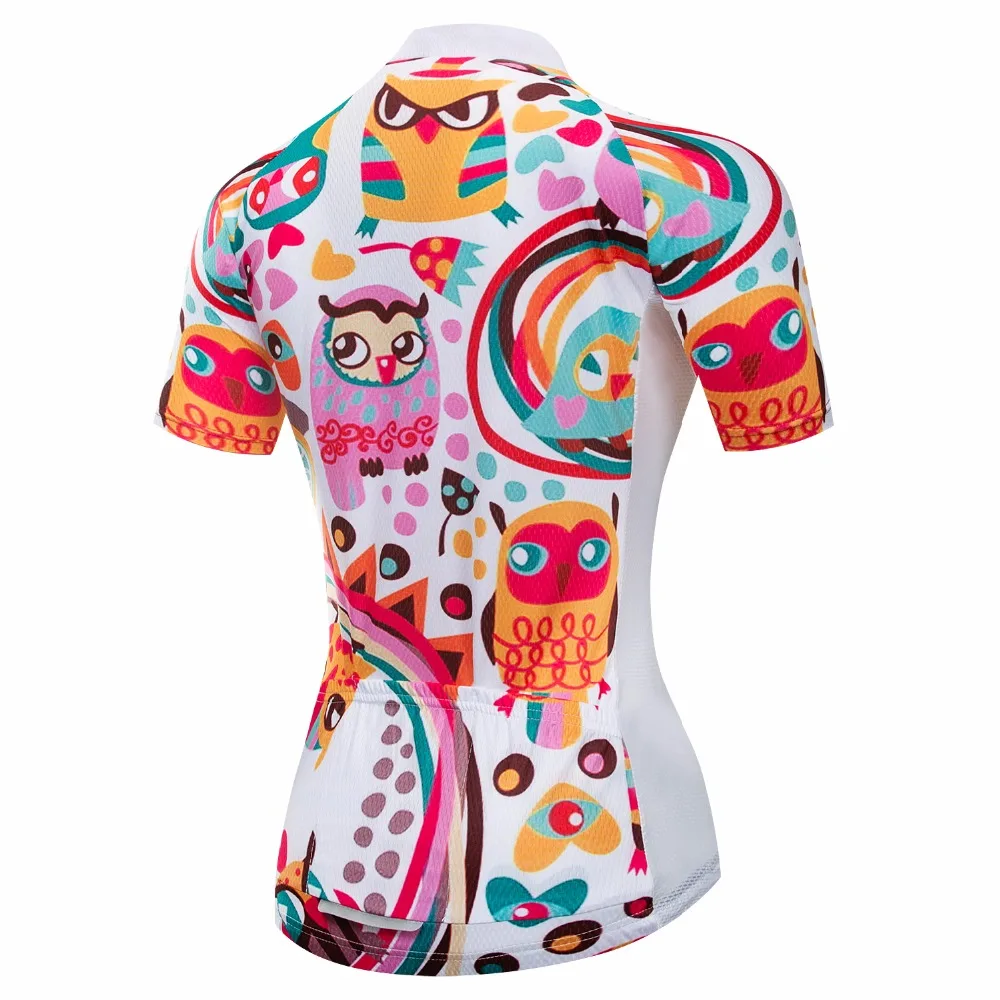 Женская Спортивная одежда для велоспорта maillot Racing красный и разноцветный топ с