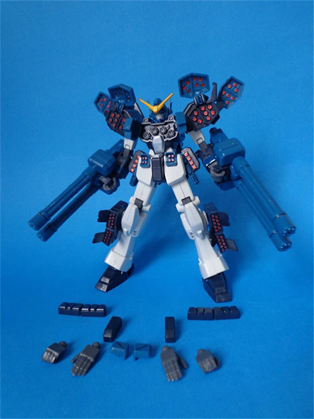 Bandai Gundam HG 1/144 тяжелые руки на заказ мобильный костюм собрать модель наборы фигурки Детские игрушки