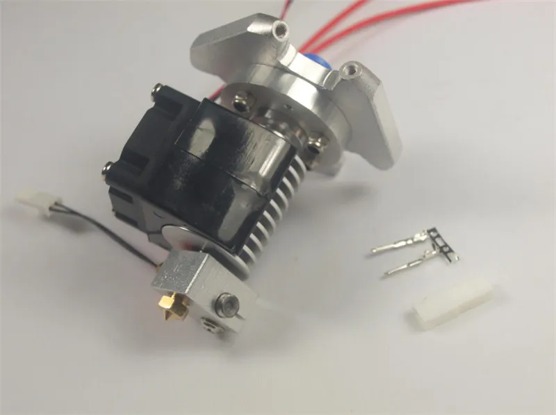 Запчасти для 3D-принтера Reprap Kossel Delta металлический hotend effector полный комплект/набор