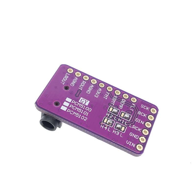 5V интерфейс I2S PCM5102 DAC декодер модуль проигрывателя для Raspberry Pi|Детали и аксессуары