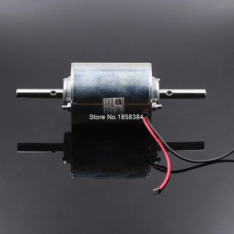 ZYT3422 двигатель постоянного тока DC12V3100 вращающийся двойной выходной вал роликовый
