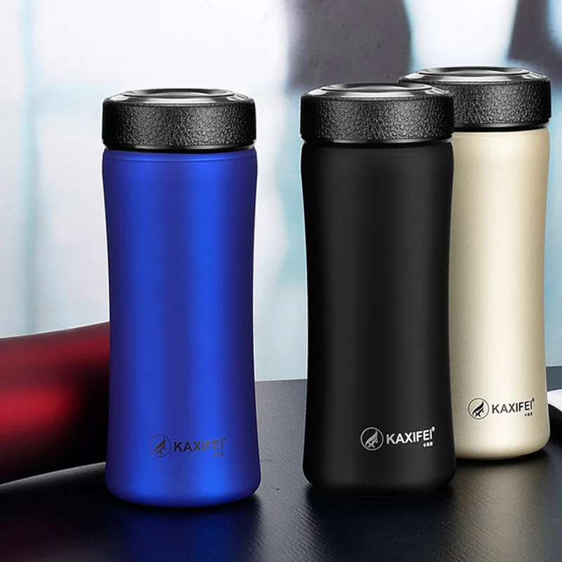 Мужская термос для делового человека бутылка из нержавеющей стали 304