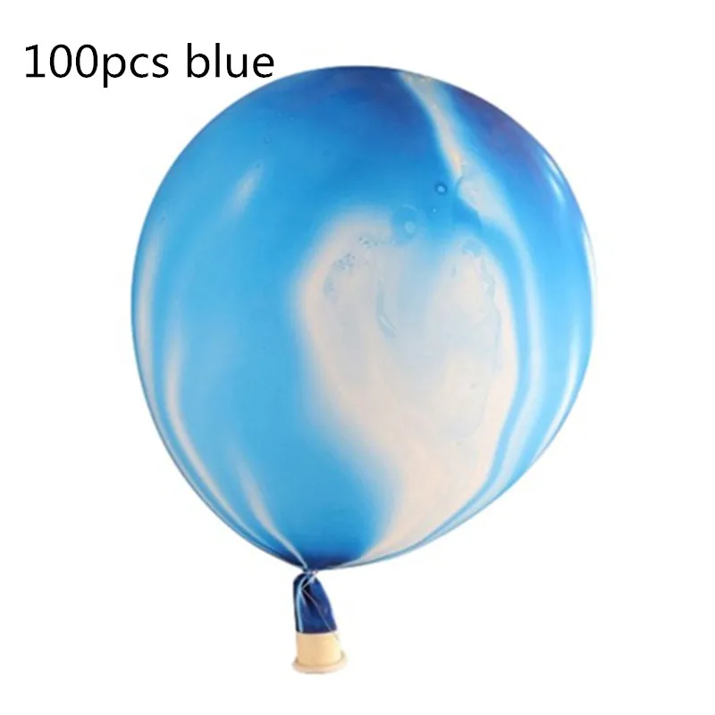 100pcs blue Воздушные шары аксессуары Арка с воздушными шарами стенд Свадебные украшения на день рождения Дети Взрослые полоска для воздушных шаров Baby Shower вечерние принадлежности - Цвет: 100pcs blue