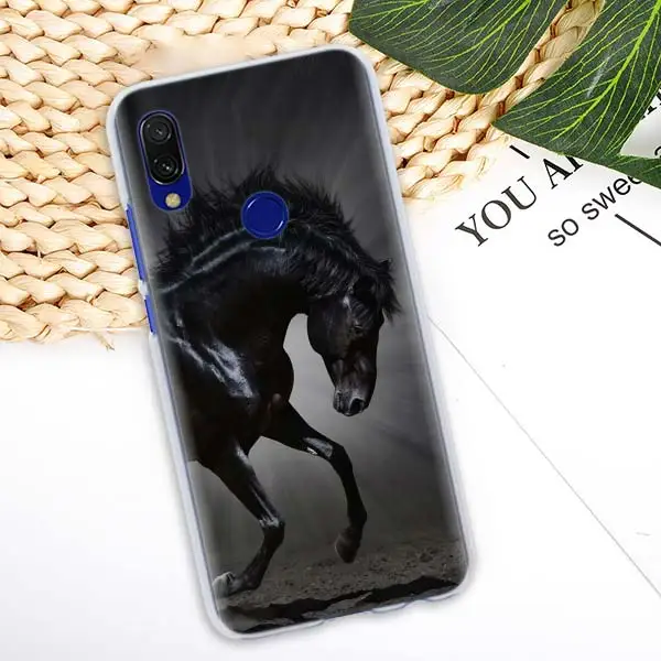 Чехол для бега лошадей для Xiaomi Redmi Note 7 Pro 7 6 5 Plus 5A 6A 4X S2 GO Pocophone F1 чехол для телефона Coque - Цвет: 04
