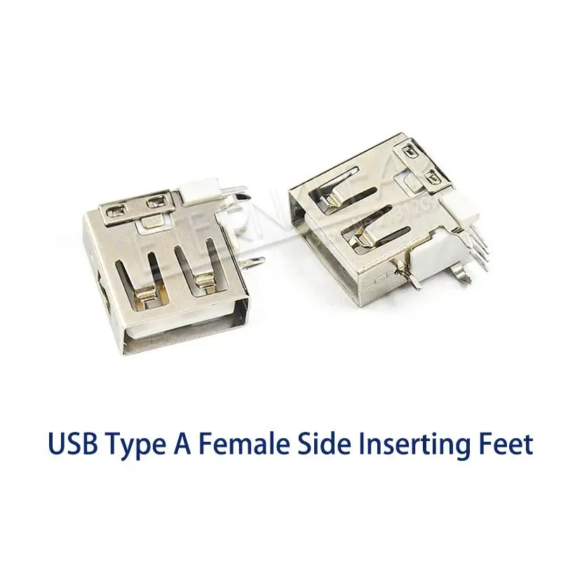 USB10 Мини-usb 2,0 V8 Тип B микро плоскостопие 5PIN после 2PIN сварки прямой вертикальный разъем иглы сварки провода PCB DIY - Цвет: USB10