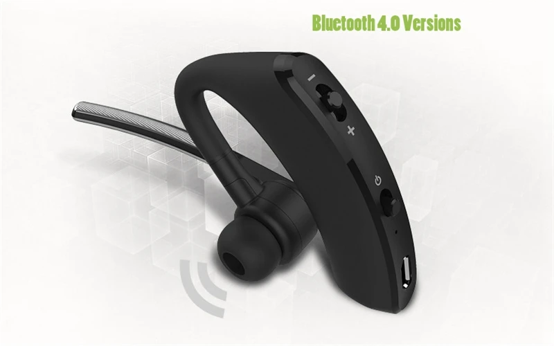 Беспроводные стерео наушники Hands Free 4,0, Bluetooth, деловые наушники для телефона, Bluetooth, гарнитура для автомобиля, для водителя, свободные руки, наушники с микрофоном