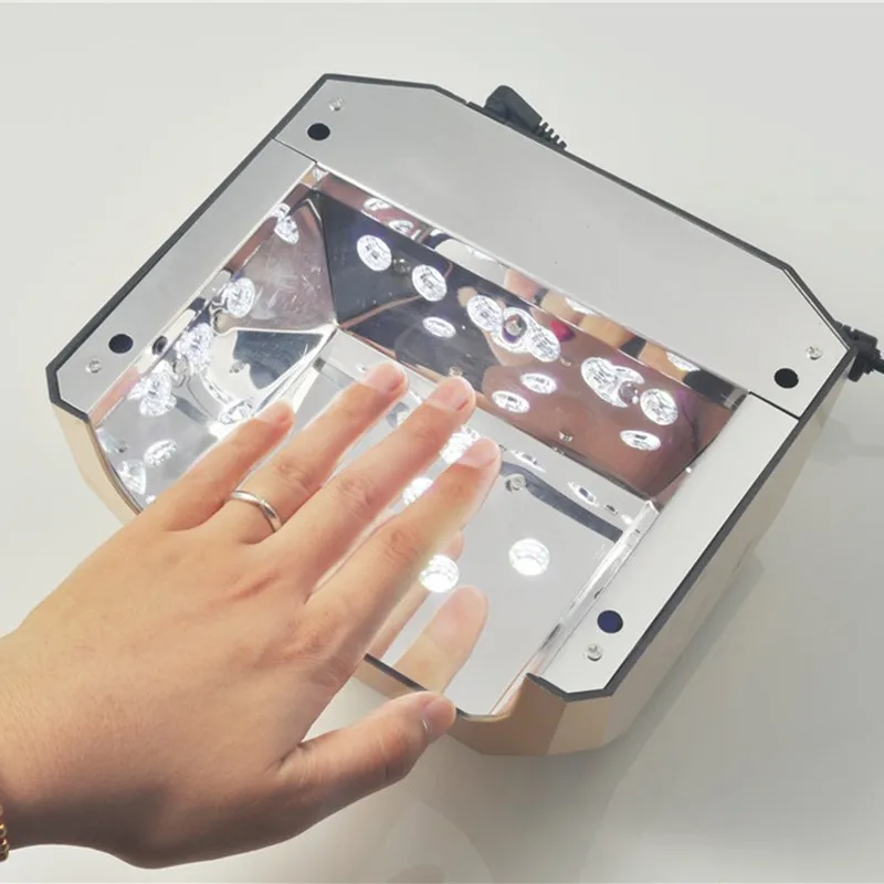 Светодиодная Ультрафиолетовая лампа для ногтевого дизайна 36 Вт 110 В/220 В|ultraviolet lamp