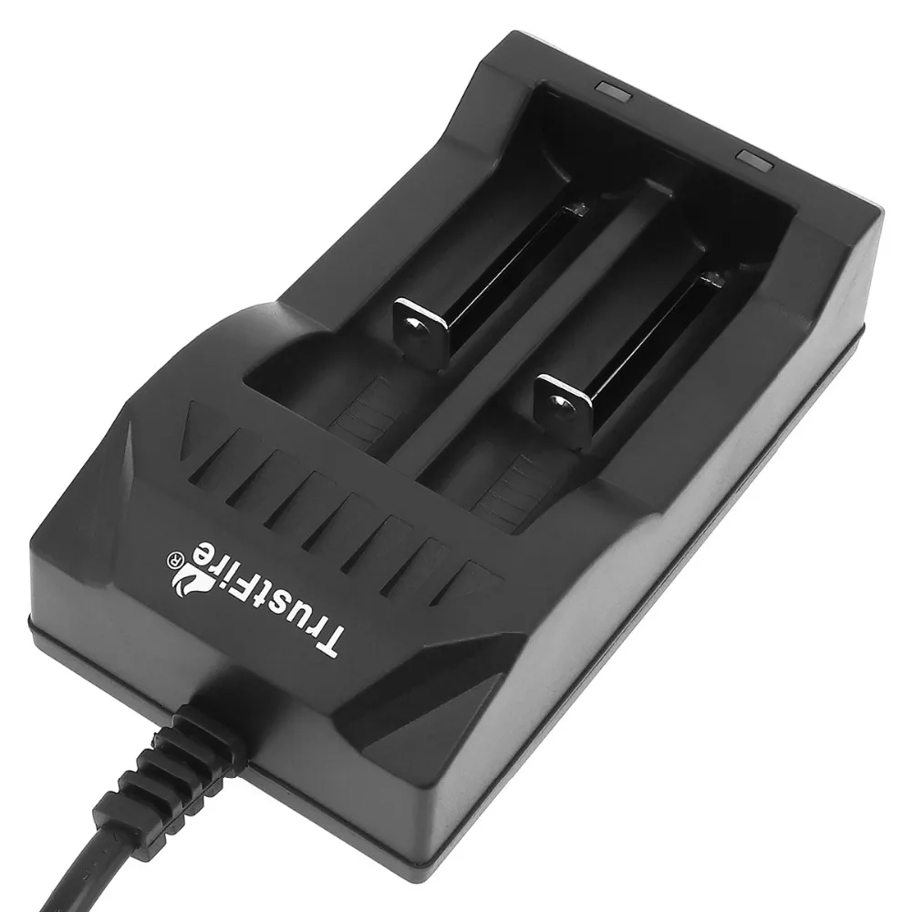 Интеллектуальное зарядное устройство Trustfire 3 7 В 2 слота для литиевых