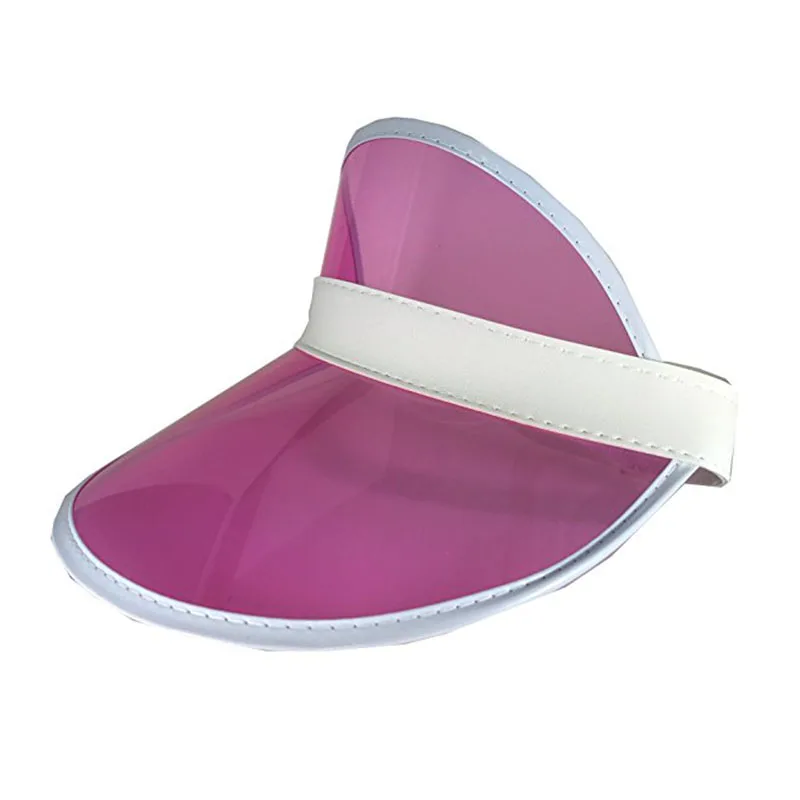 Пластиковый Солнцезащитный козырек унисекс шляпа с УФ защитой аксессуары для