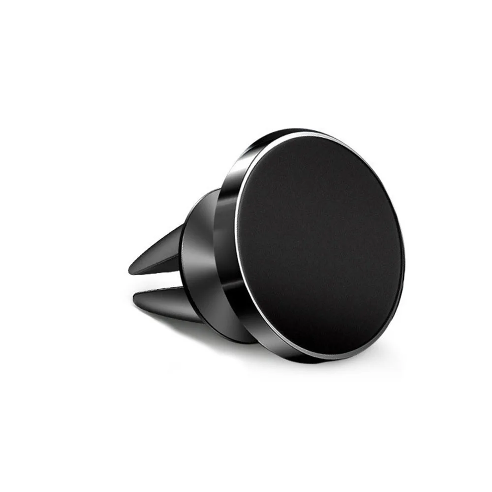 Air outlet black Вращающийся на 360 градусов держатель для телефона держатель на вентиляционное отверстие автомобиля Автомобиль присоска универсальный для мобильного телефона стенд магнит поддержка автомобильные аксессуары - Цвет: Air outlet black