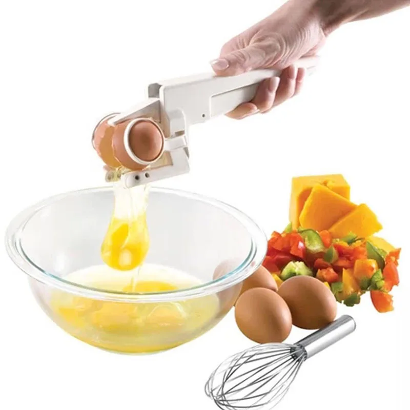 Новое поступление приспособление для разбивания яиц ручной Йоркский и белый