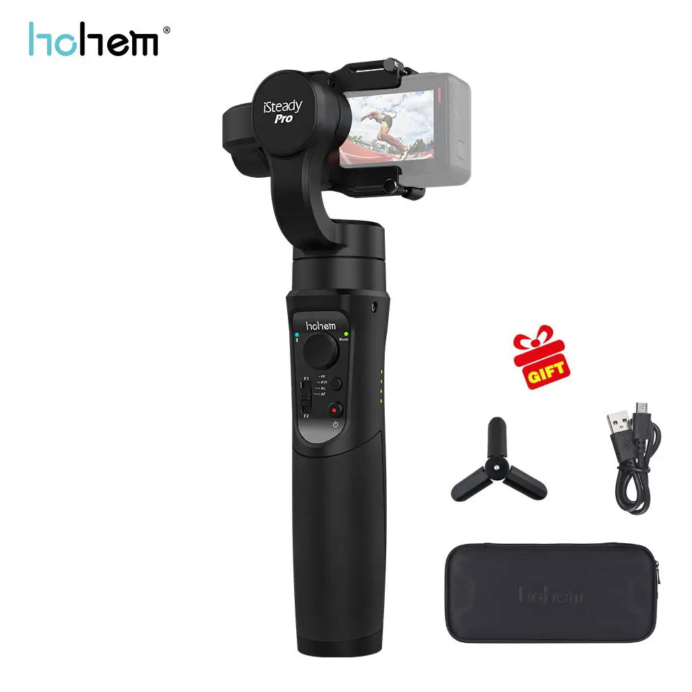 Hohem iSteady Pro ручной карданный 3-осевой стабилизатор для экшн-камеры Gopro Hero 6 5 4 RX0 xiaomi yi 4k PK zhiyun smooth 4 feiyu g6 - Цвет: Standard