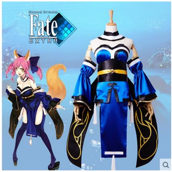 Новинка 2017 костюм для косплея из аниме Fate/stay Night Caster tammo no mae Хэллоуина вечеринки