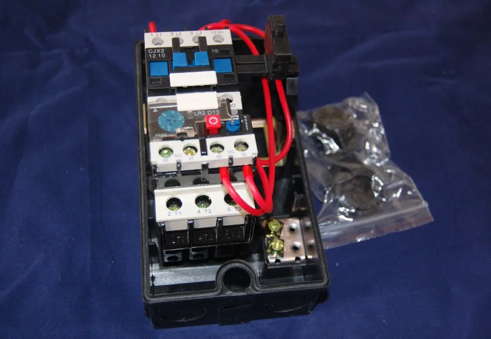 Магнитный стартер двигателя 1 шт. подходит для 9 13 а 220 В переменного тока 3 кВт 4 л.