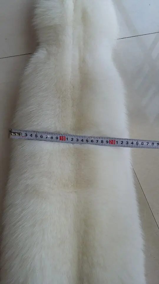 Натуральный Меховой чехол большого размера из белой лисы | Дом и сад
