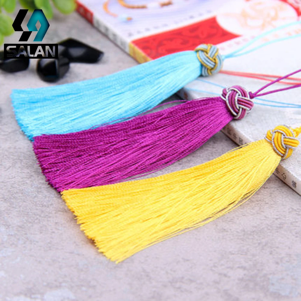 Factory direct handmade knitting Chinese knot hanging small stream Su ear bookmarks pillow DIY cloth table flag accessories | Дом и сад