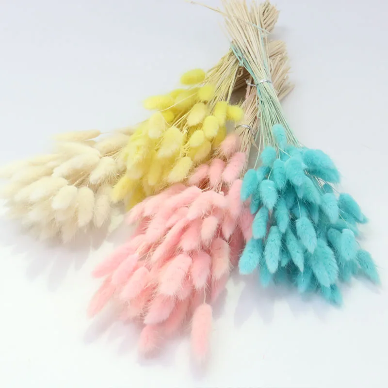 Натуральные сушеные цветы для украшения дома комплект из 30 цветов