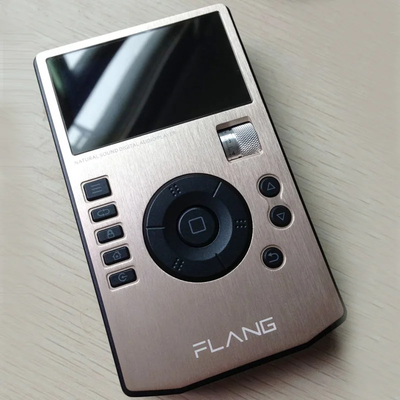 Flang V5 HIFI плеер Профессиональный без потерь музыка MP3 музыка портативный стерео MP3 с 4452VN цап поддержка FLAC DSD - Цвет: Golden