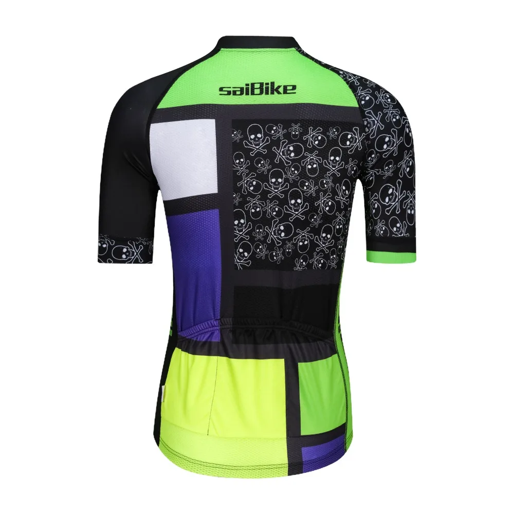SaiBike майки для велоспорта мужская летняя одежда для велоспорта Ropa Ciclismo короткий рукав mtb футболка для езды на велосипеде Maillot Ciclismo