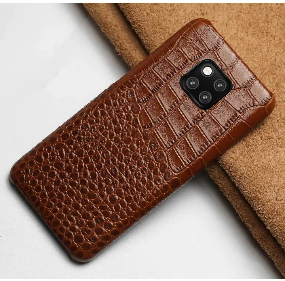 Крокодиловый Чехол для телефона huawei mate 20 10 pro mate 9 pro Honor 9 Lite роскошный защитный чехол с защитой от землетрясений