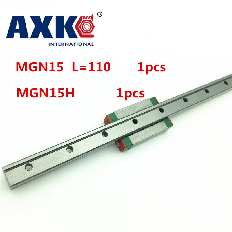 Линейная направляющая Axk новая миниатюрная 15 мм Mgn15 L = 2021 + Mgn15h блок с ЧПУ для 3D