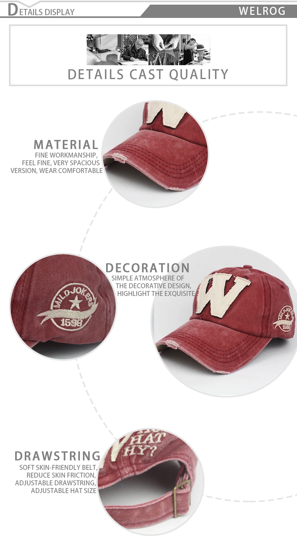 WELRIG 1 шт. в Корейском стиле Потертая джинсовая кепка Snapback s весна лето хлопок буквы W Новая Мужская и Женская бейсбольная кепка Sunblock шапки