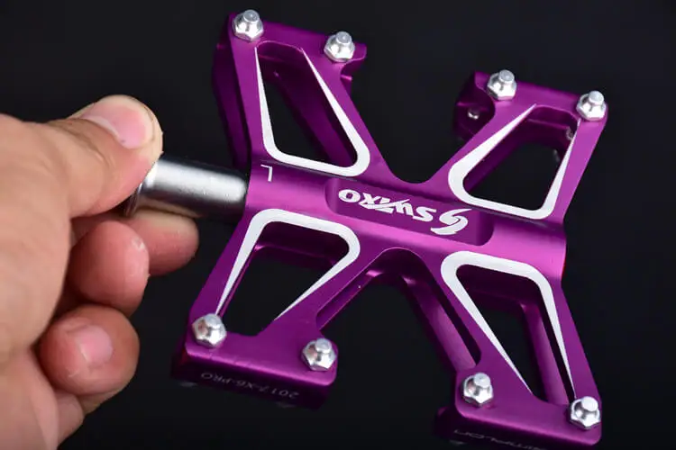 

SWTXO Aluminum Alloy Bicycle Pedals flat Platform Bicycle 3 Sealed Bearing Pedal 9/16 Inch Pedal Axis Of Chrome Molybdenum Steel