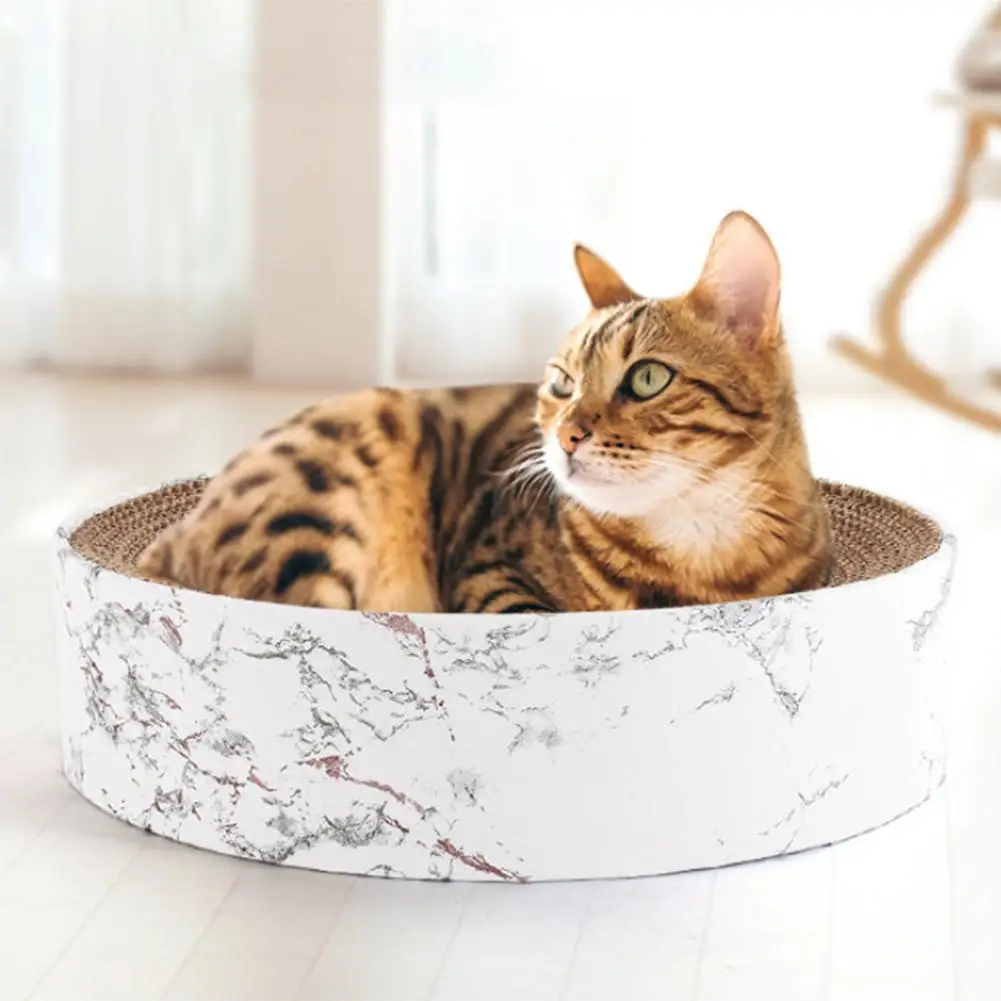 Игрушка для кошек, большая кровать для кошек в форме чаши, диван для кошек, гофрированная бумага, доска для кошек, товары для домашних животных