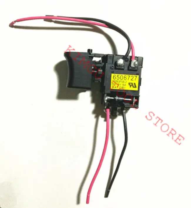 Переключатель для MAKITA 6261D 6271D 6281D 8271D 8281D 650663-8 6506638 650672-7 6506727 650601-0 6506010 6161DWE 6271DWE 6281DWE