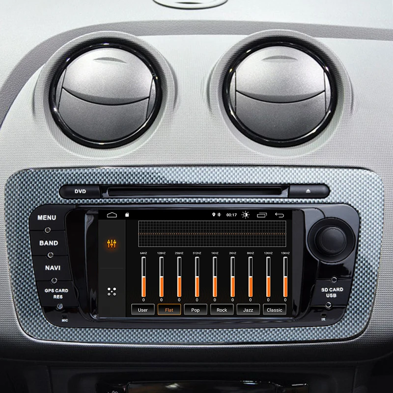 2Din Android 9,0 автомобильный Радио dvd-плеер для Seat Ibiza 6J MK4 SportCoupe Ecomotive Cupra 2009-2013 Мультимедиа gps Навигация Аудио
