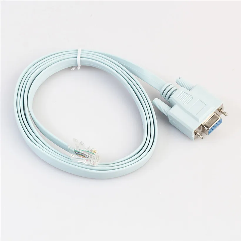 Расширенный 2018 компьютерные аксессуары новый консольный кабель RJ45 до DB9 CabConsole