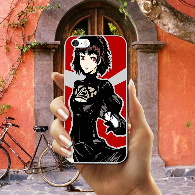 Persona 5 Niijima Makoto Queen Мягкие силиконовые чехлы для мобильных телефонов из ТПУ iPhone X XR XS